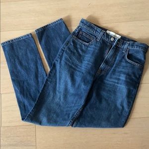 Reformation Julia High Waisted cigarette jeans